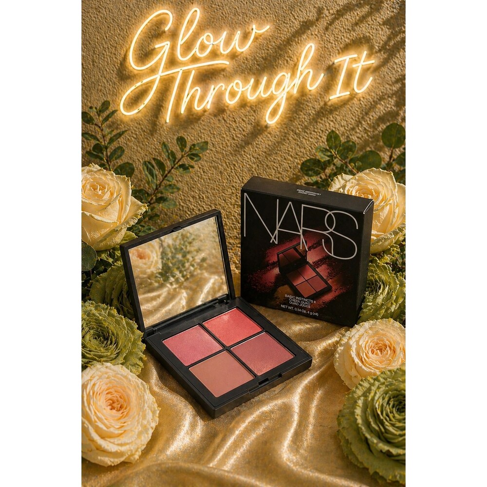 RARE NARS Basic Instincts I Cheek Quad Blush DISCONTINUED Palette NEW